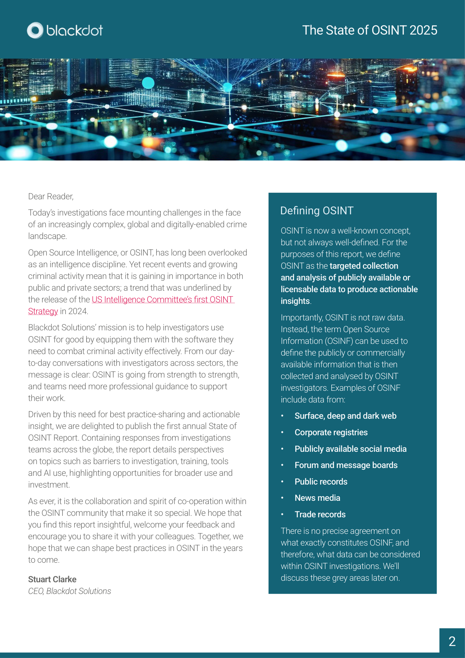 State of OSINT 2025 Definition