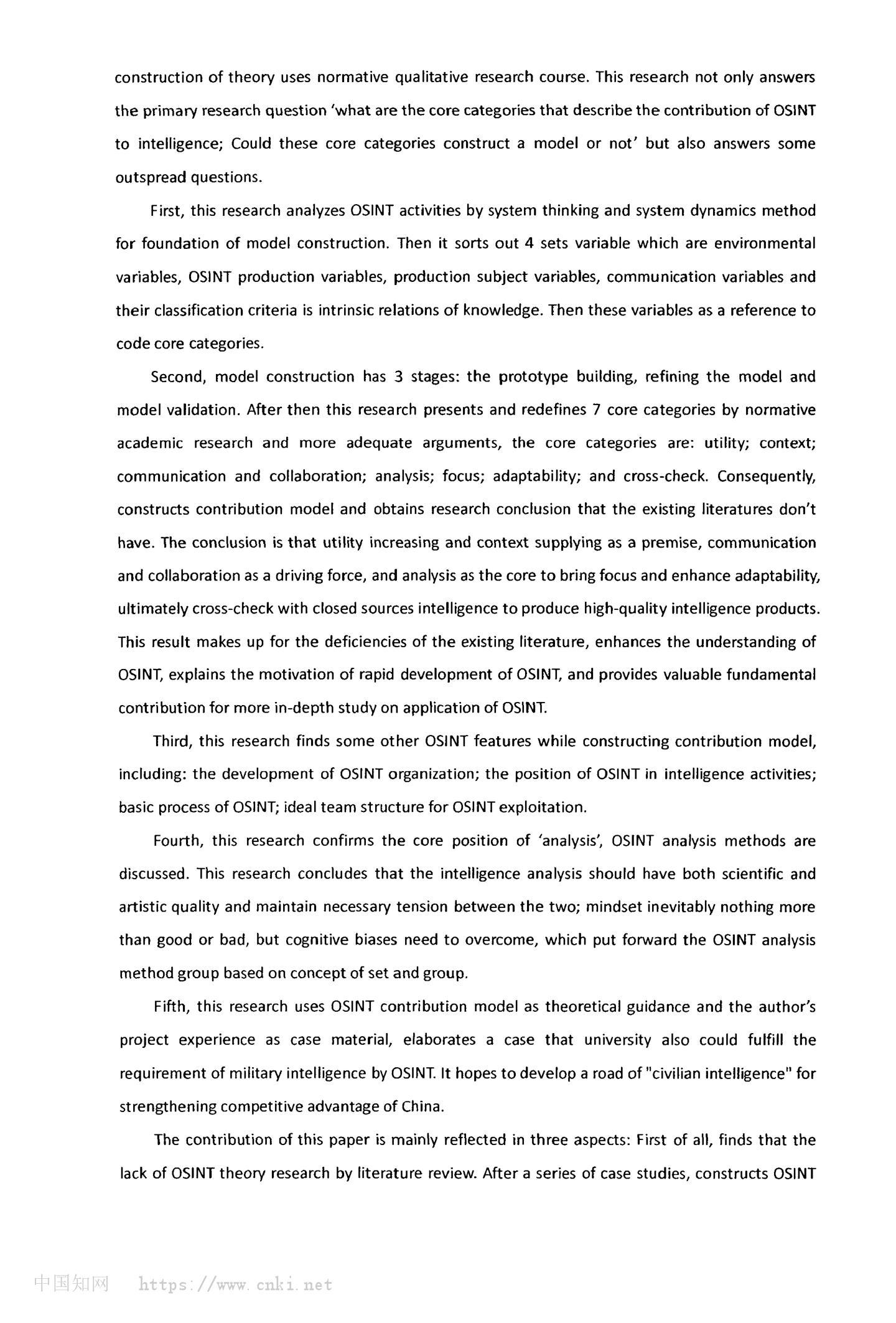 Dong Yin OSINT Theory
